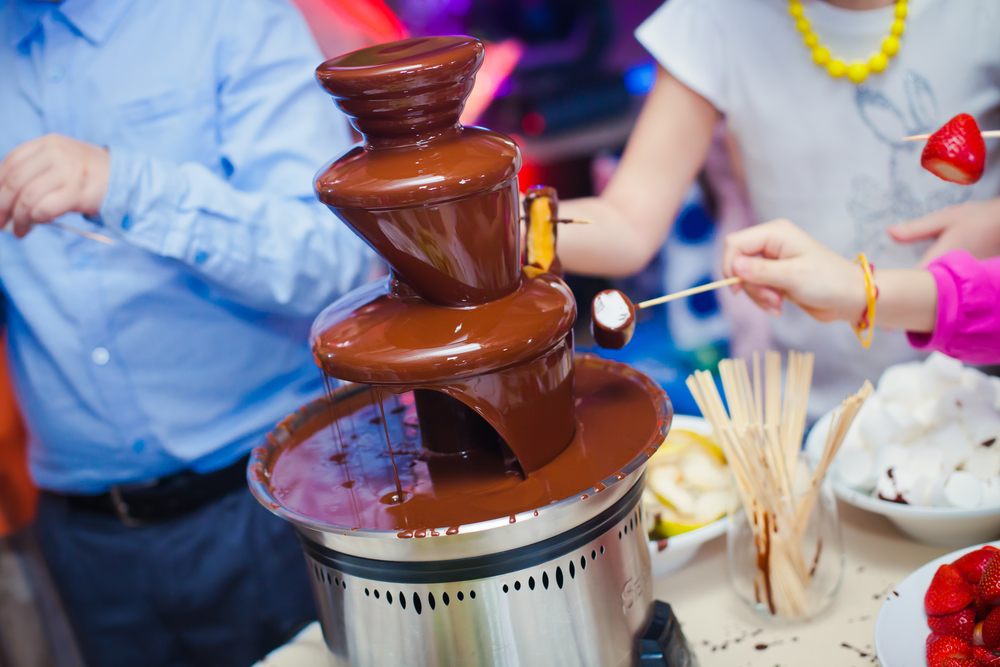 chocolate fountain