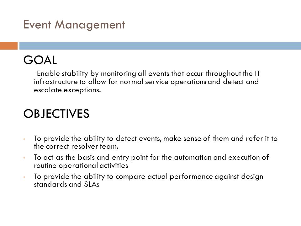 Event+Management+GOAL+OBJECTIVES goals and objectives - conference planning checklist
