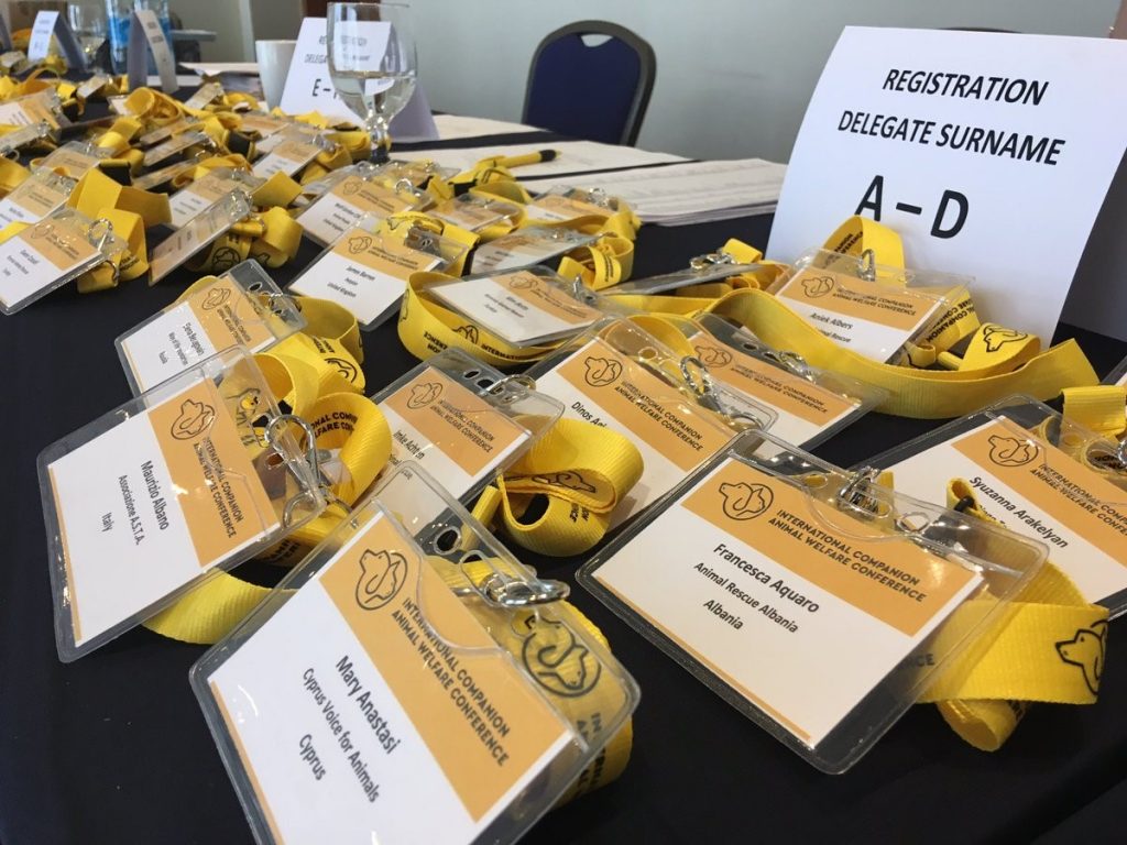 nametags registration packages - event planning checklist