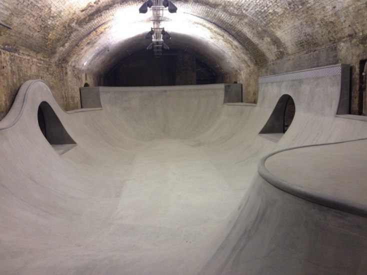 One-of-a-kind venues in London- skaters paradise